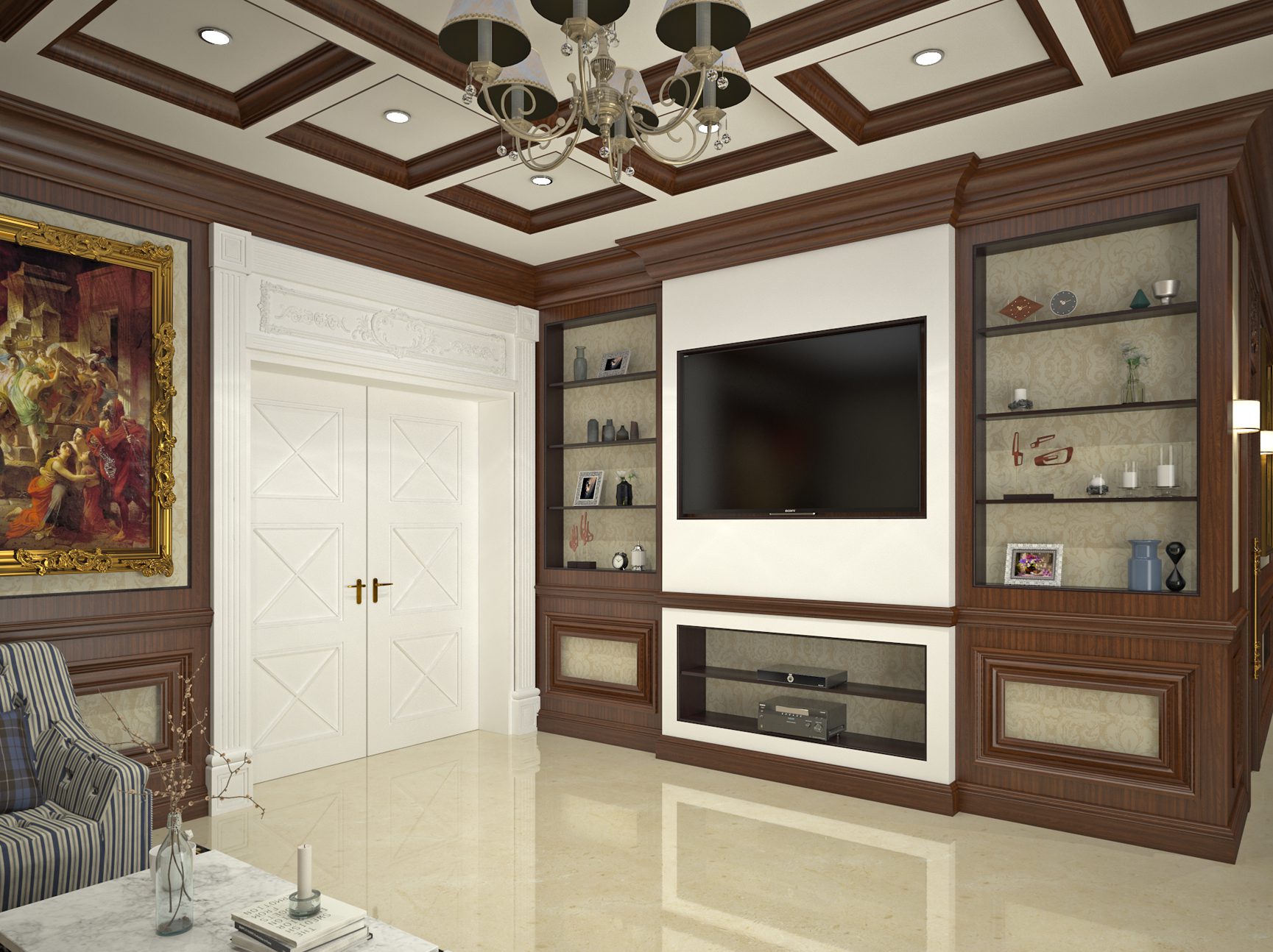 Villa Palace Fit out and Interior Design KSA and Dubai